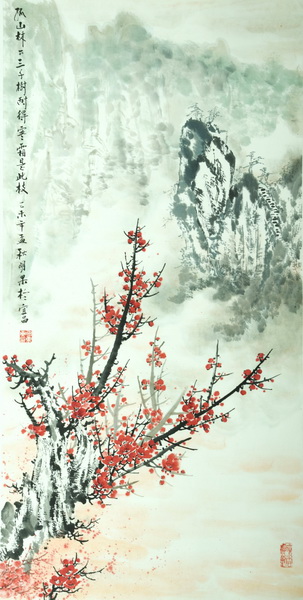 魏明果《耐得寒霜是此枝》100X50