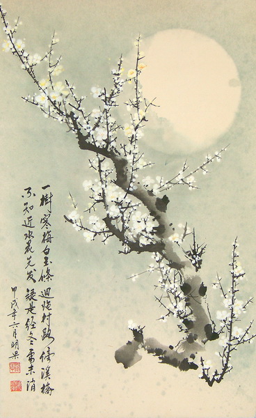 魏明果《青绝，影也别》80X49