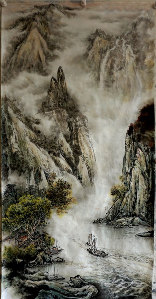 魏明果《巫山烟云》70X140