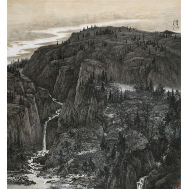 鞠占圃《高原晨曦 》200x220